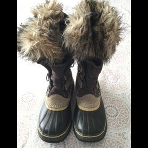 Sorel Joan of Arctic Winter Snow Boots Brown